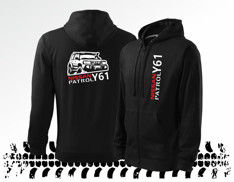 Off-road mikina s potiskem NISSAN PATROL Y61