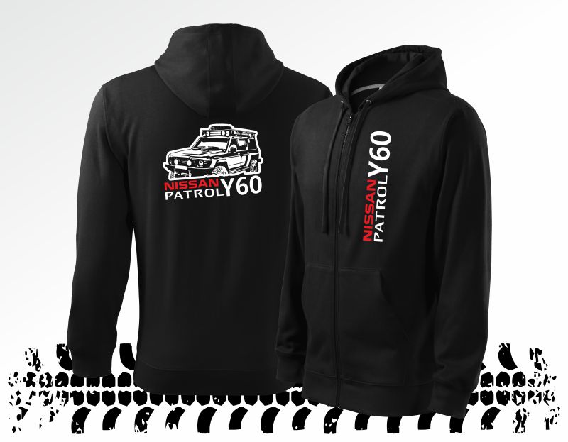 Off-road mikina s potiskem NISSAN PATROL Y60