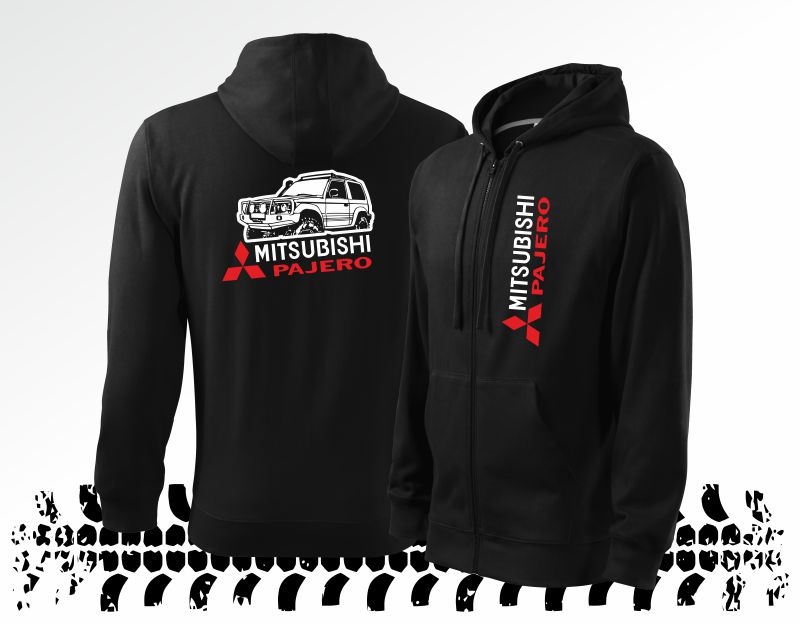 Off-road mikina s potiskem MITSUBISHI PAJERO