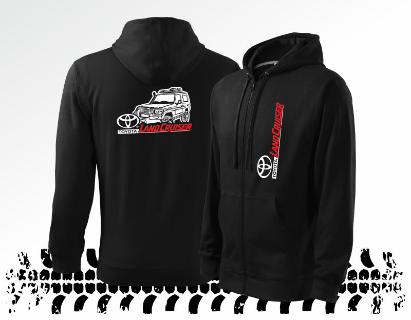 Off-road mikina s potiskem TOYOTA LAND CRUISER