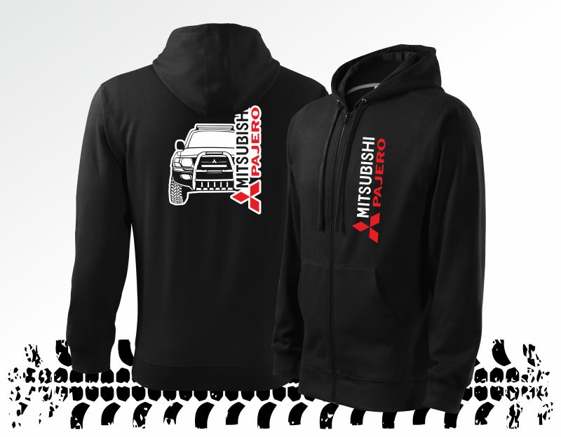 Off-road mikina s potiskem MITSUBISHI Pajero MK3