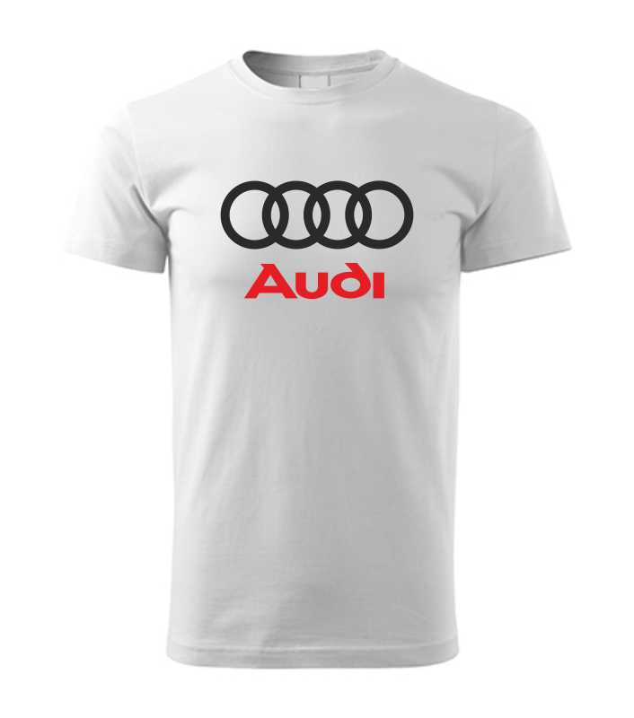 Autičkářské pánské tričko s potiskem Audi