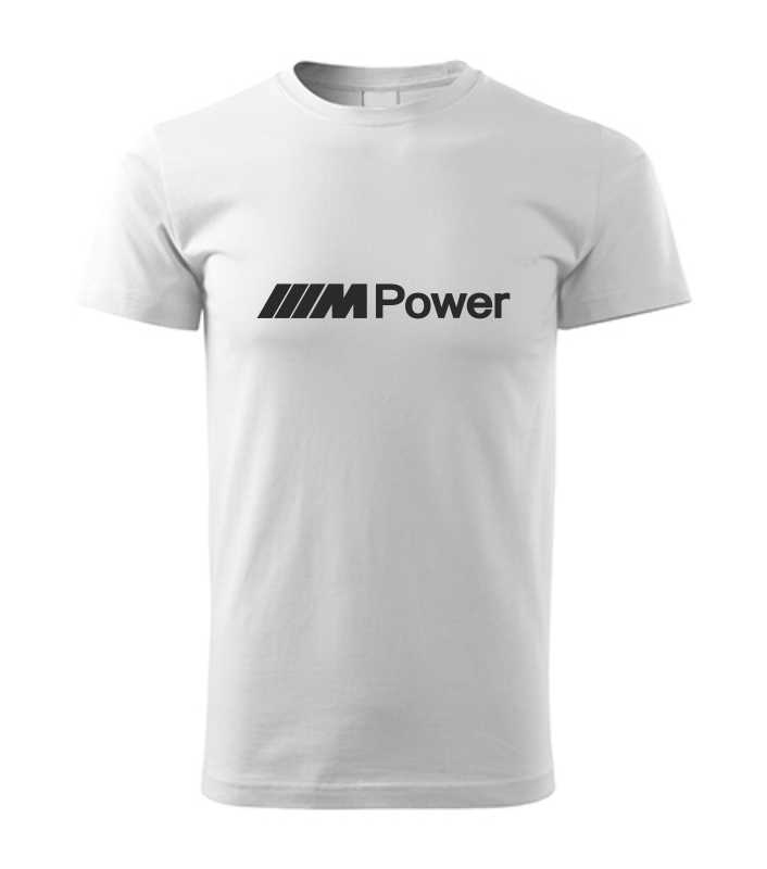 Autičkářské pánské tričko s potiskem BMW M Power