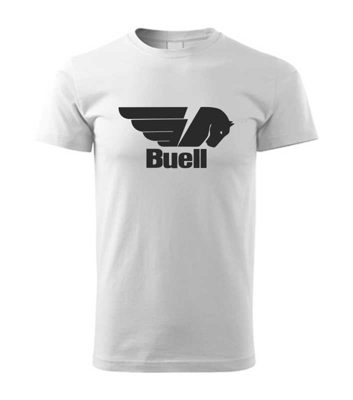 Motorkářské pánské tričko s potiskem BUELL 3