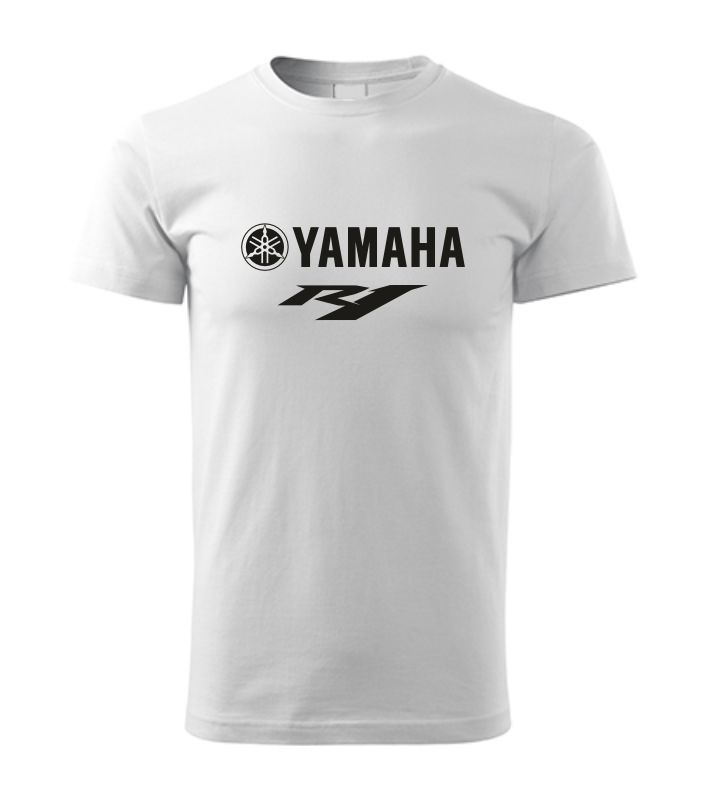 Motorkářské pánské tričko s potiskem YAMAHA R1