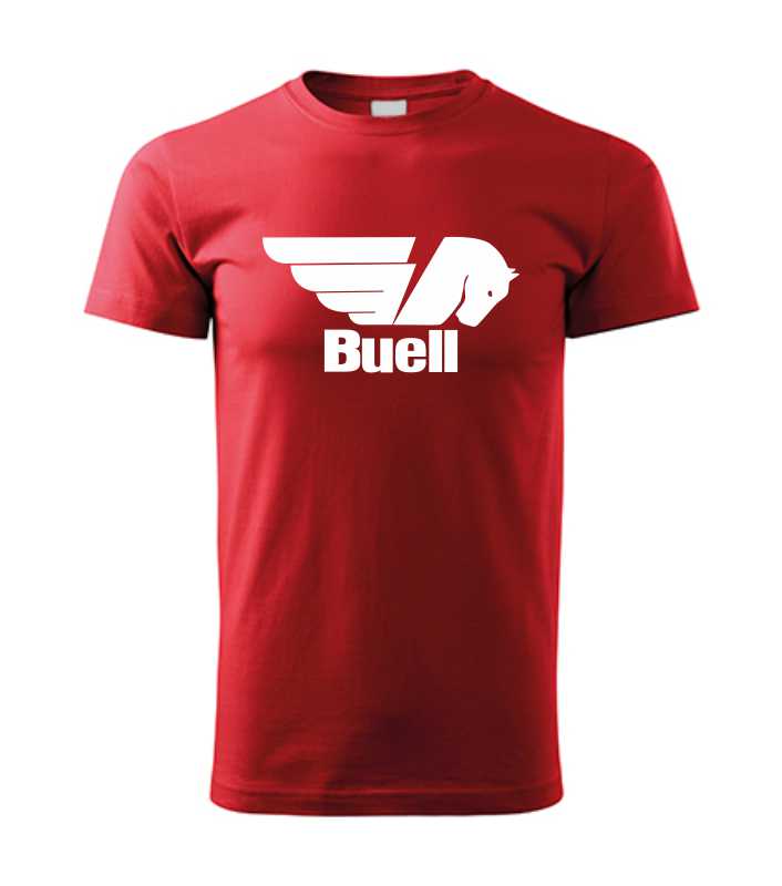Motorkářské pánské tričko s potiskem BUELL 3