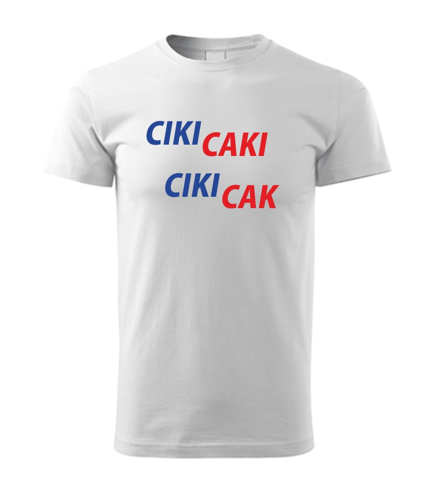 Pánské hokejové tričko s potiskem CIKI CAKI CIKI CAK