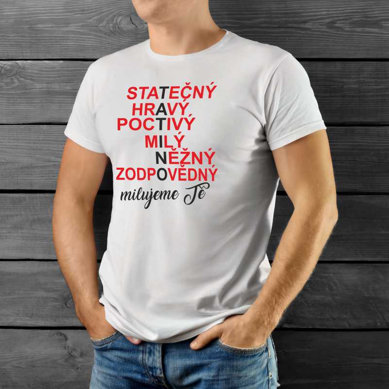 Triko pro otce TATINO MILUJEME TĚ